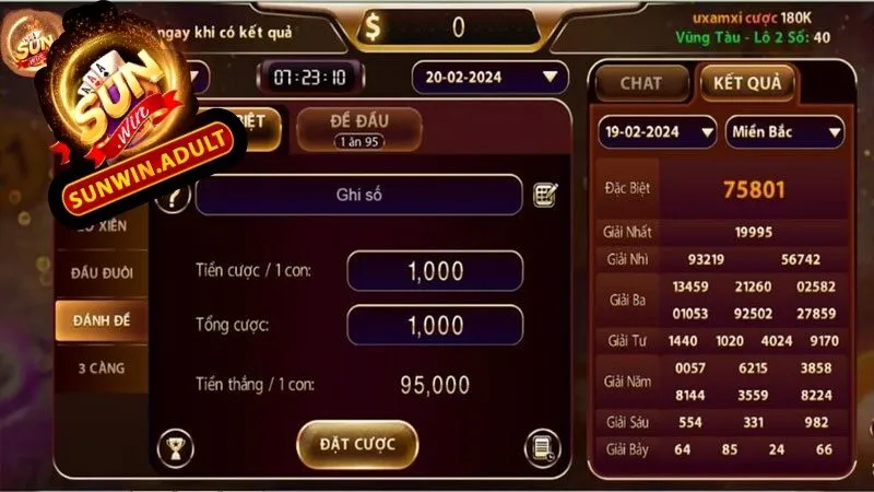 Xổ số Sunwin 2 Sunwin có xổ số siêu tốc